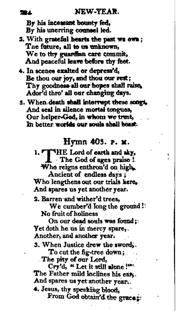 A Choice Selection of Evangelical Hymns, from various authors: for the use of the English Evangelical Lutheran Church in New York page 282