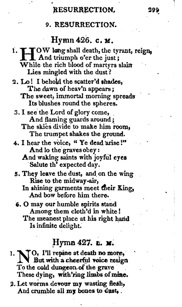 A Choice Selection of Evangelical Hymns, from various authors: for the use of the English Evangelical Lutheran Church in New York page 297