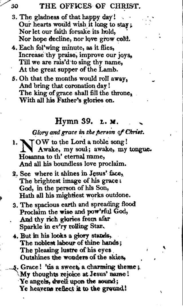 A Choice Selection of Evangelical Hymns, from various authors: for the use of the English Evangelical Lutheran Church in New York page 30