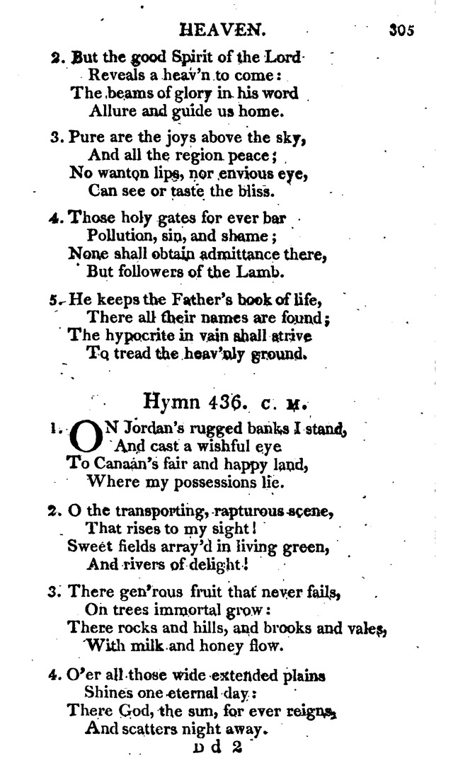 A Choice Selection of Evangelical Hymns, from various authors: for the use of the English Evangelical Lutheran Church in New York page 303