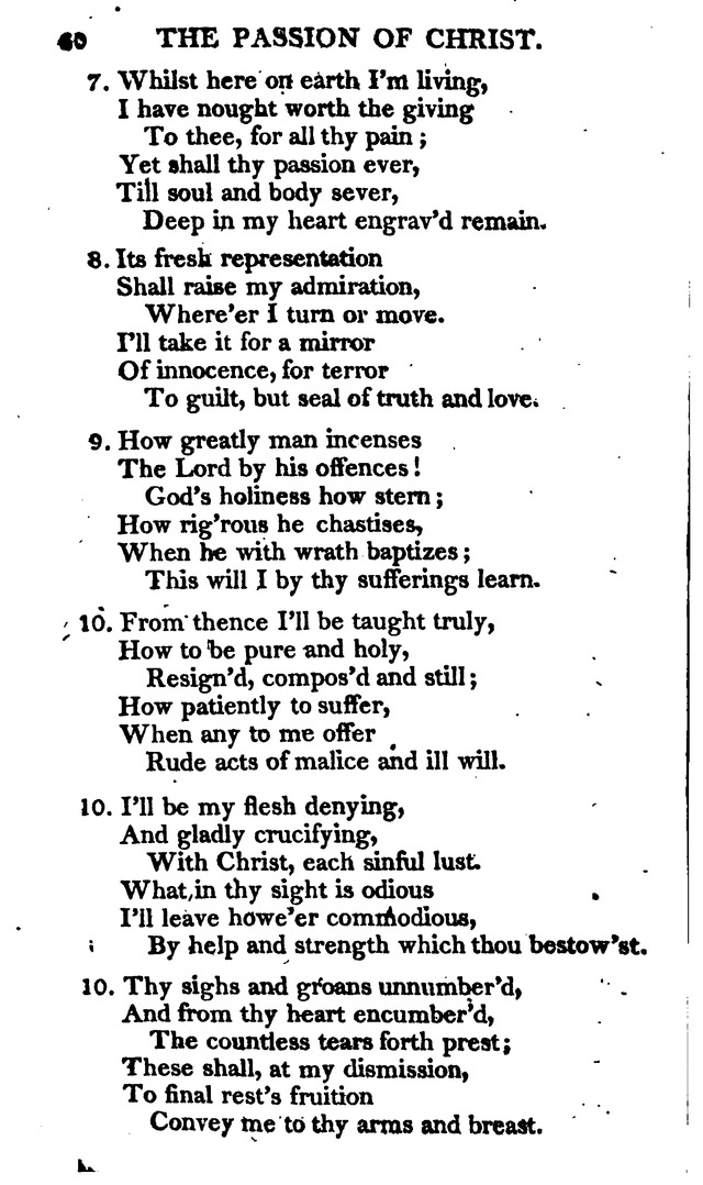 A Choice Selection of Evangelical Hymns, from various authors: for the use of the English Evangelical Lutheran Church in New York page 60