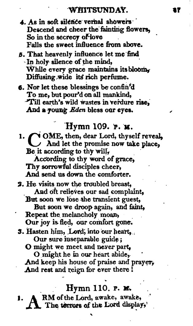 A Choice Selection of Evangelical Hymns, from various authors: for the use of the English Evangelical Lutheran Church in New York page 87