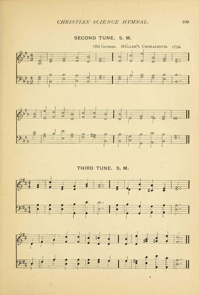 Christian Science Hymnal: a selection of spiritual songs page 109