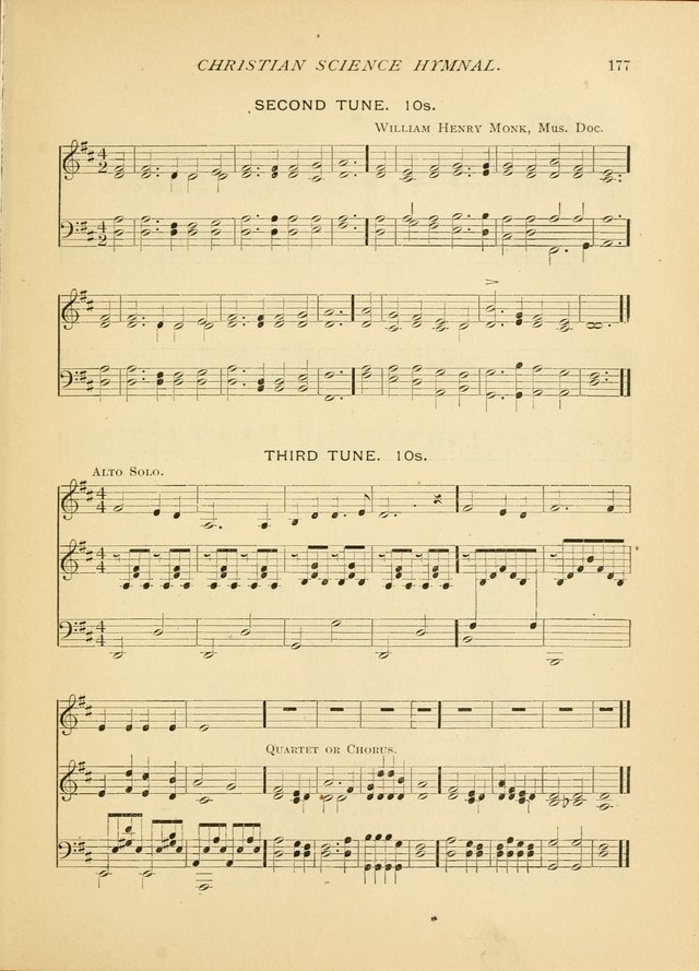 Christian Science Hymnal: a selection of spiritual songs page 177