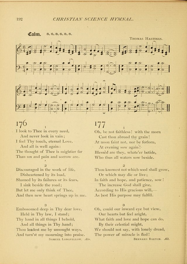 Christian Science Hymnal: a selection of spiritual songs page 194