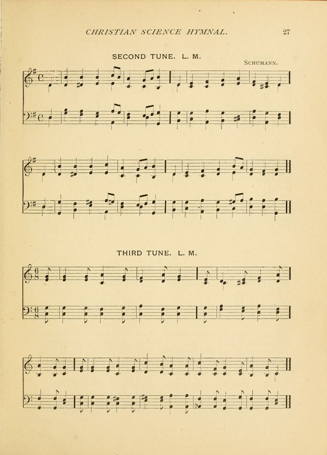 Christian Science Hymnal: a selection of spiritual songs page 27