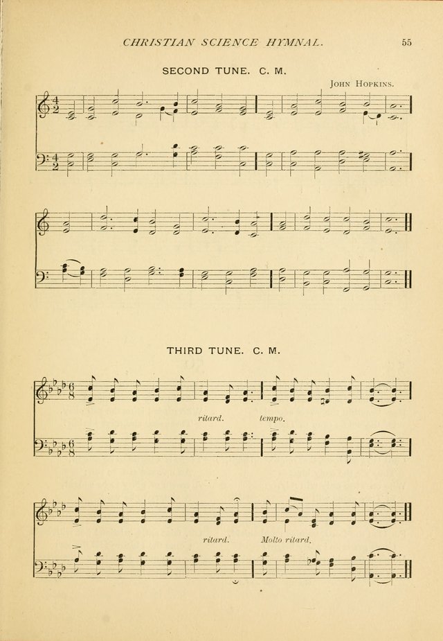 Christian Science Hymnal: a selection of spiritual songs page 55