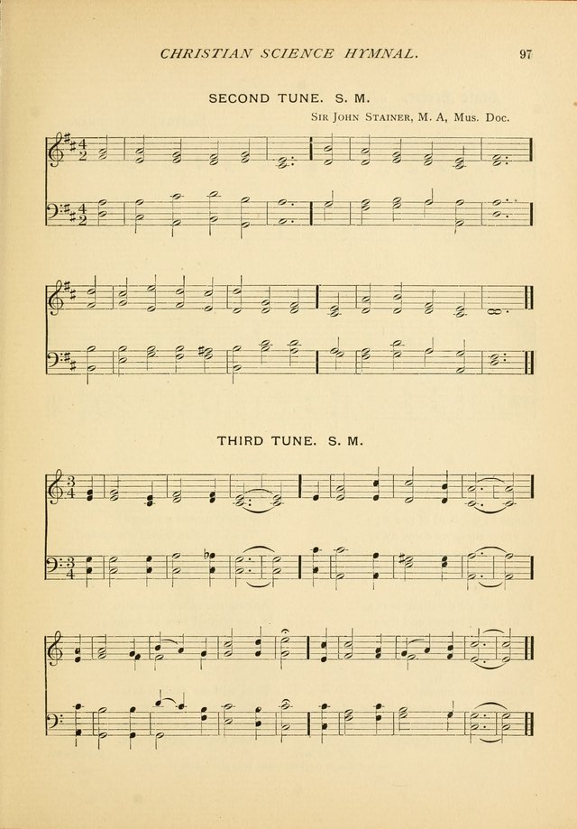 Christian Science Hymnal: a selection of spiritual songs page 97