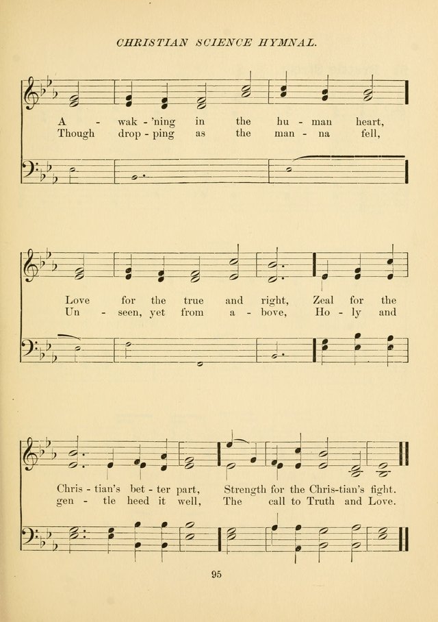 Christian Science Hymnal: a selection of spiritual songs page 104