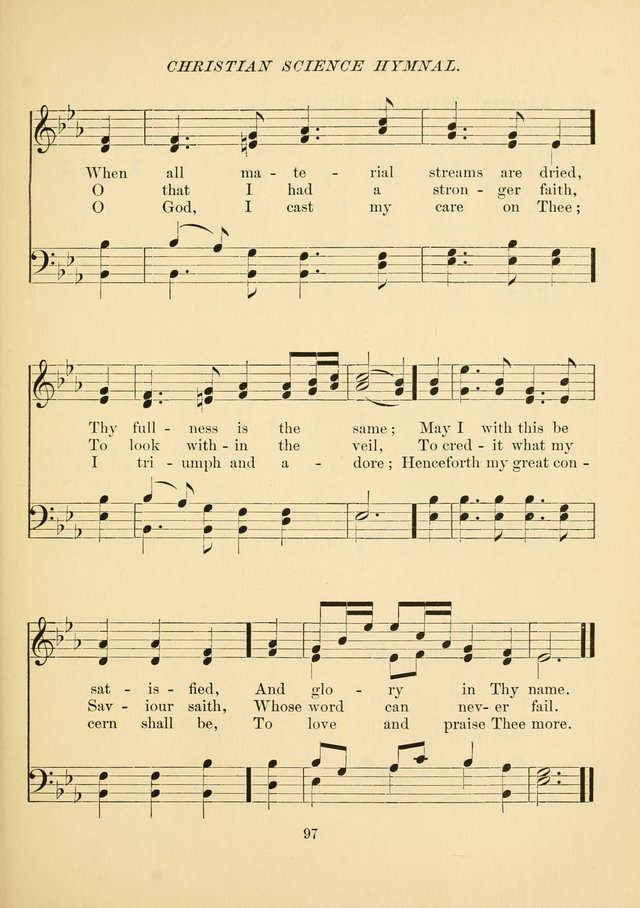 Christian Science Hymnal: a selection of spiritual songs page 106