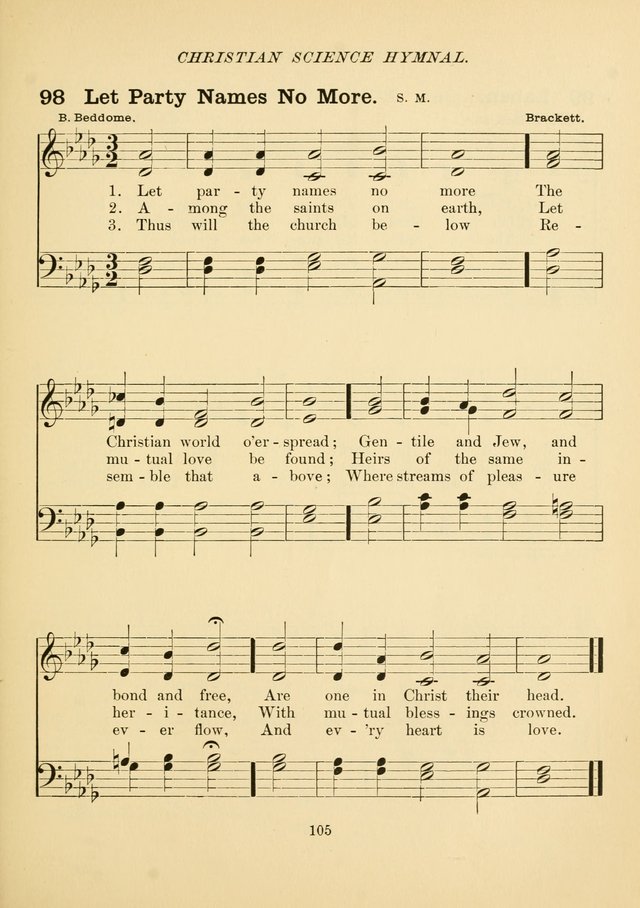 Christian Science Hymnal: a selection of spiritual songs page 114