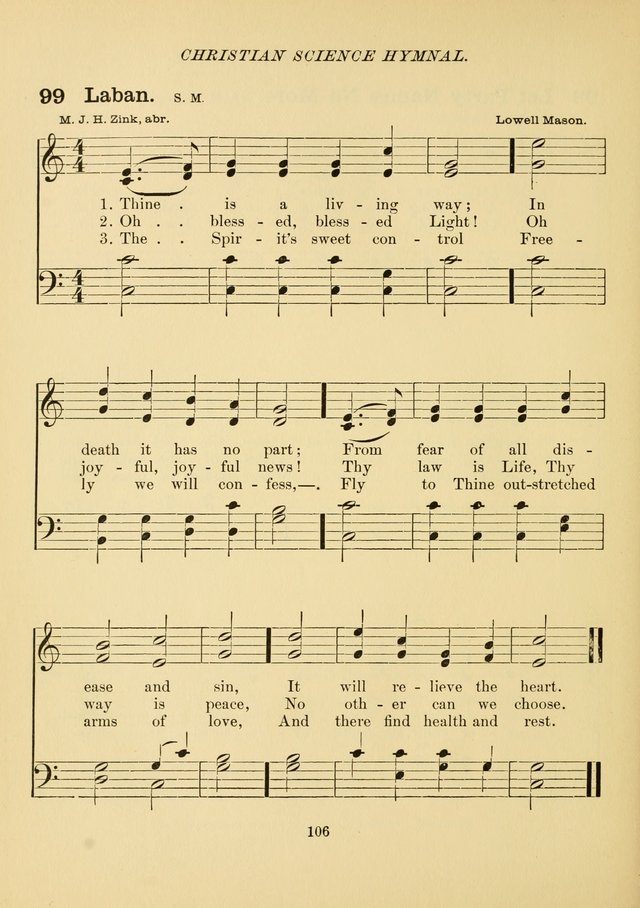 Christian Science Hymnal: a selection of spiritual songs page 115