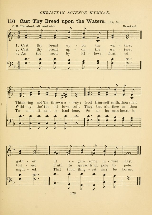 Christian Science Hymnal: a selection of spiritual songs page 132