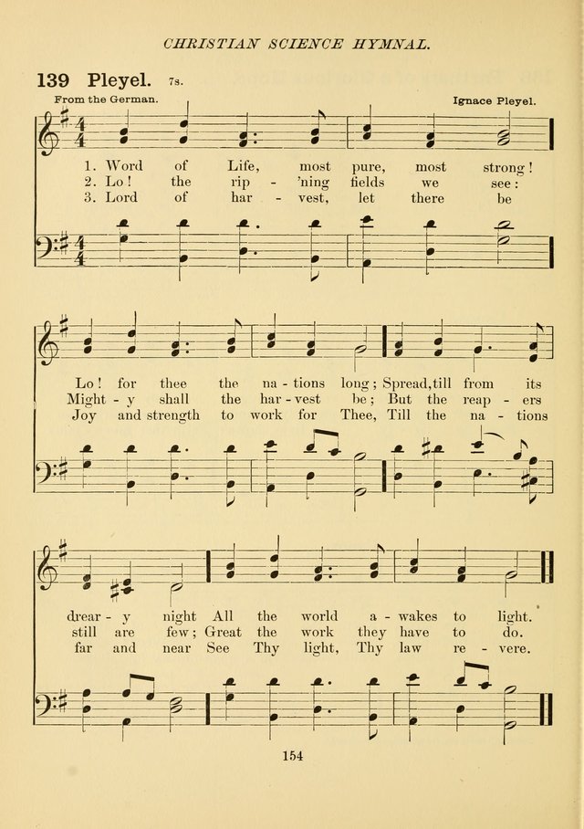 Christian Science Hymnal: a selection of spiritual songs page 163