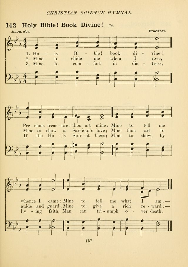 Christian Science Hymnal: a selection of spiritual songs page 166