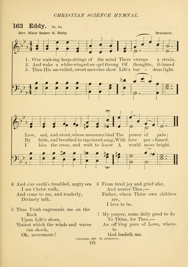 Christian Science Hymnal: a selection of spiritual songs page 200