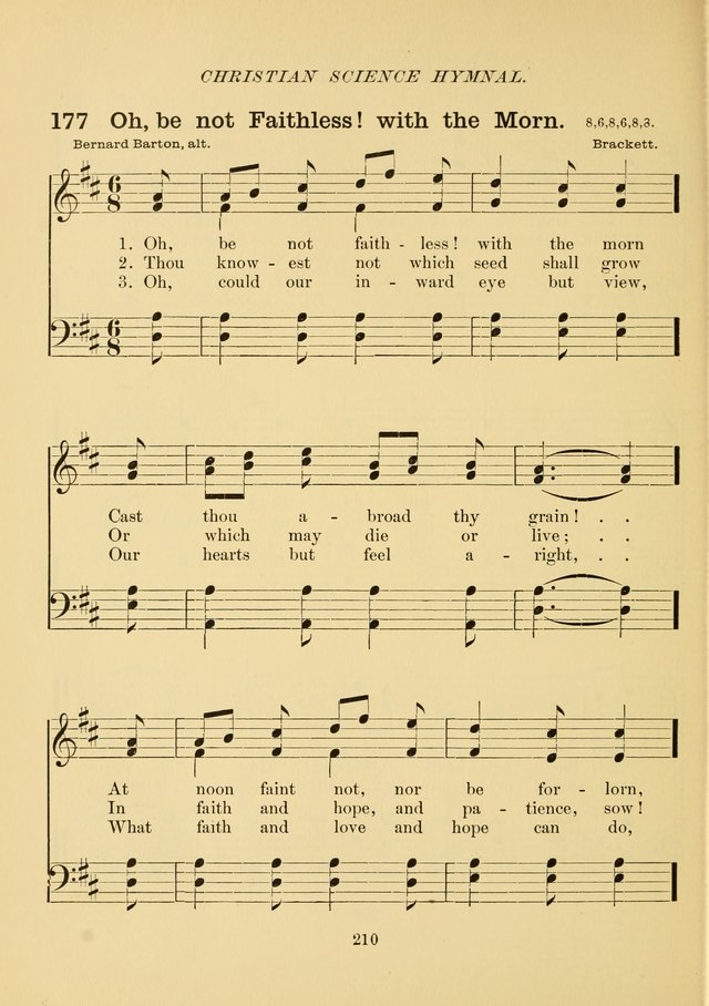 Christian Science Hymnal: a selection of spiritual songs page 219