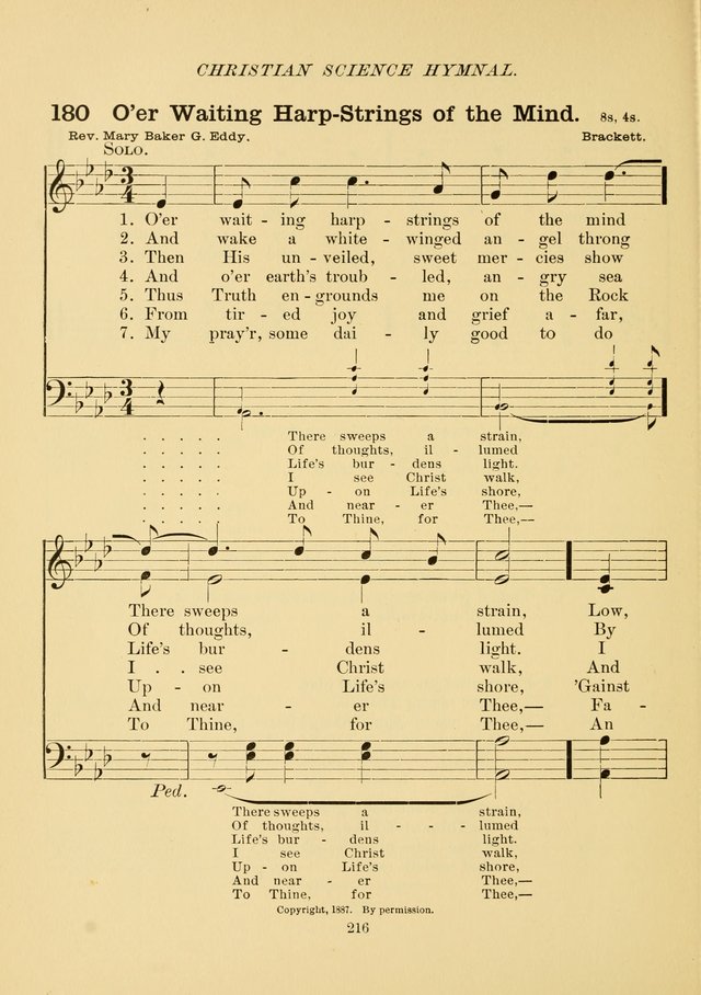 Christian Science Hymnal: a selection of spiritual songs page 225