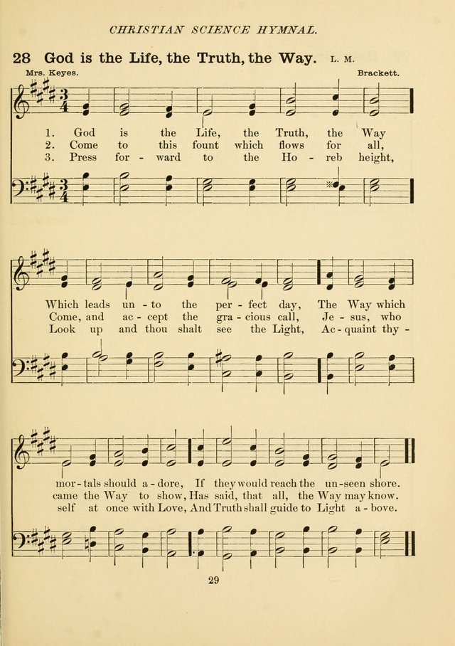 Christian Science Hymnal: a selection of spiritual songs page 38