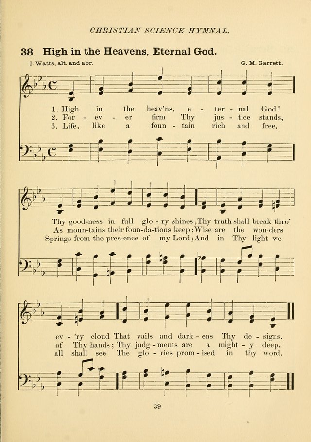 Christian Science Hymnal: a selection of spiritual songs page 48