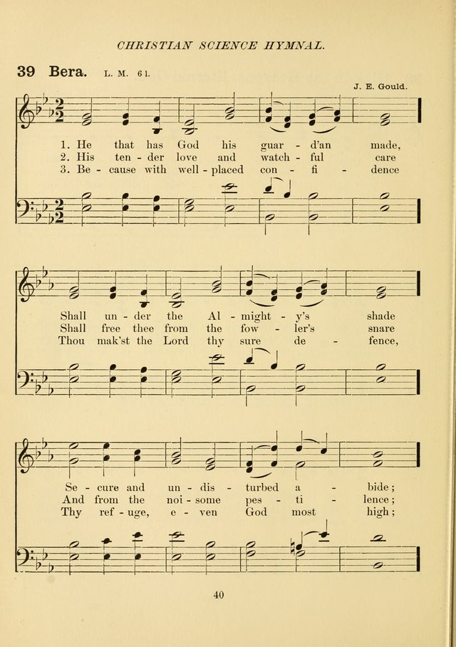 Christian Science Hymnal: a selection of spiritual songs page 49