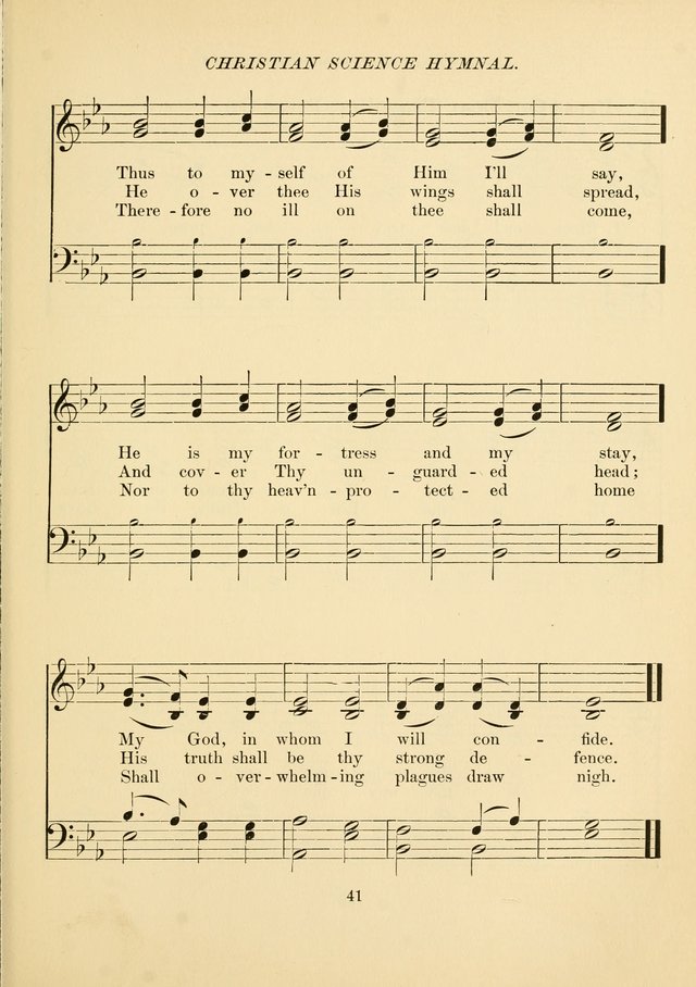 Christian Science Hymnal: a selection of spiritual songs page 50