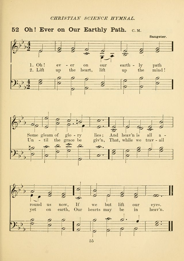 Christian Science Hymnal: a selection of spiritual songs page 64