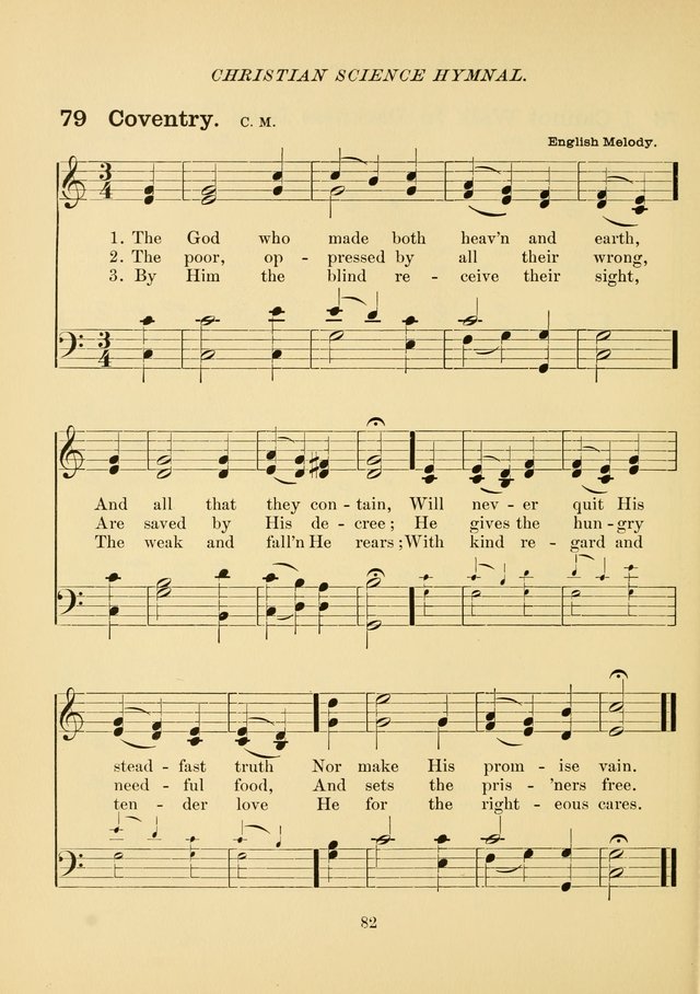 Christian Science Hymnal: a selection of spiritual songs page 91