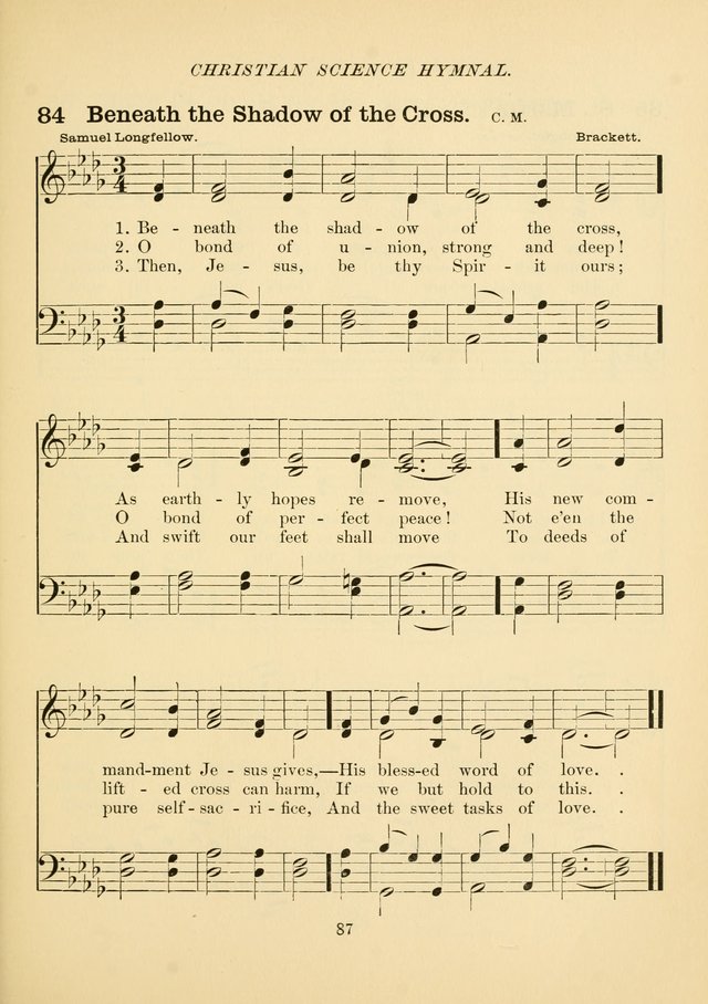 Christian Science Hymnal: a selection of spiritual songs page 96