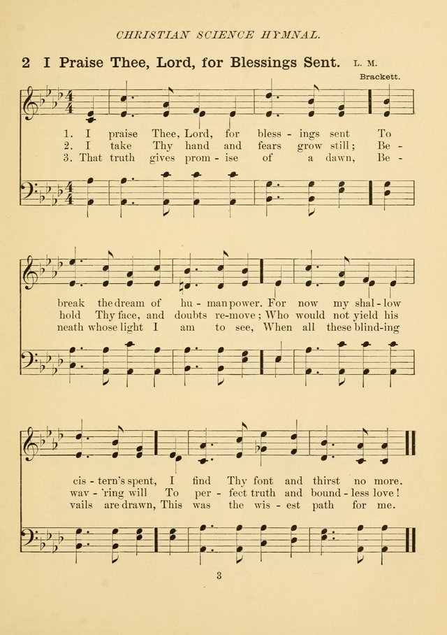 Christian Science Hymnal page 12