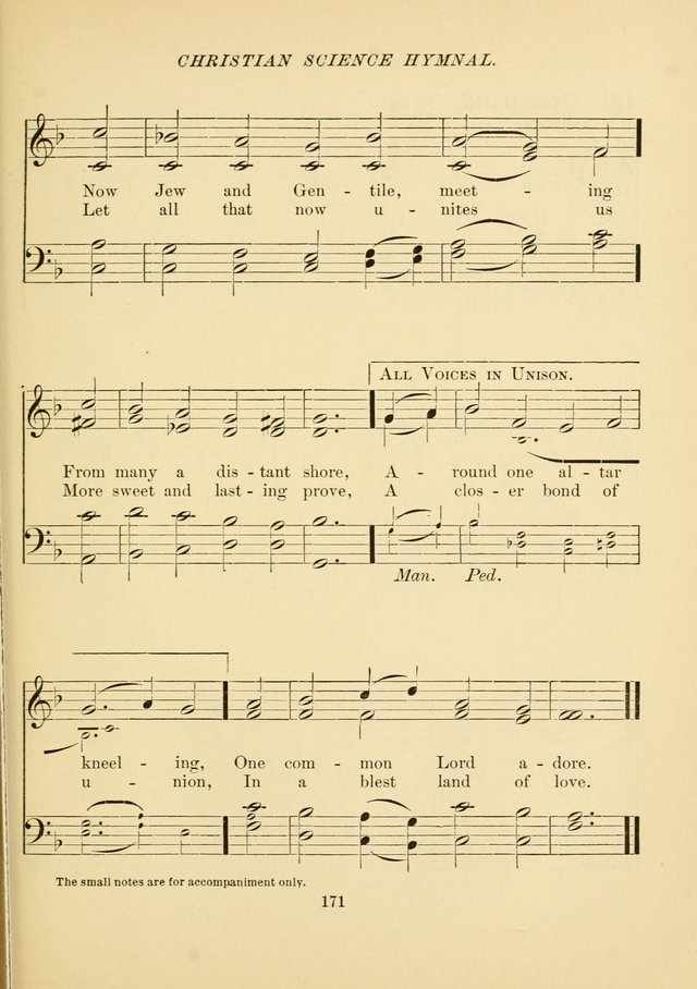 Christian Science Hymnal page 180