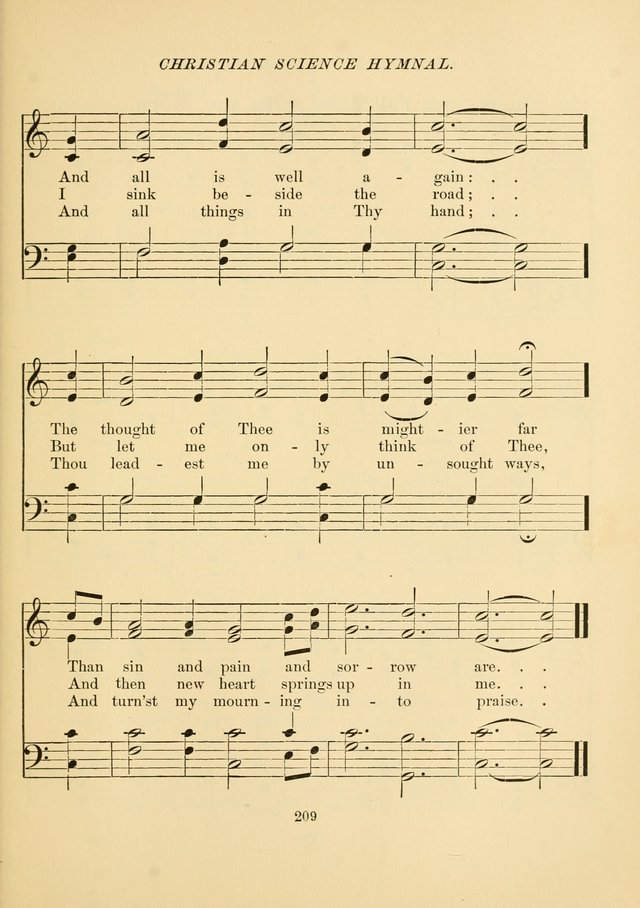 Christian Science Hymnal page 218