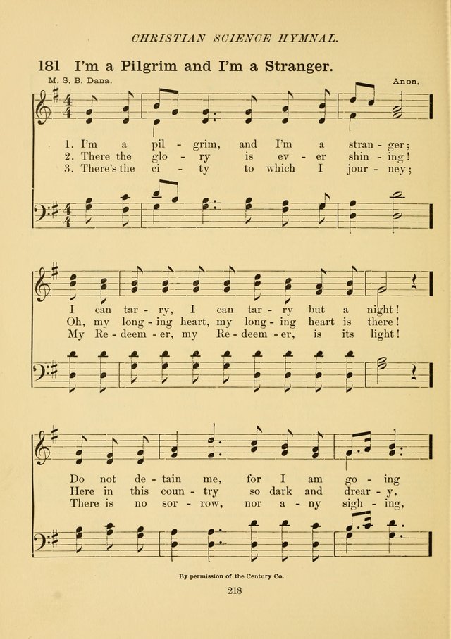 Christian Science Hymnal page 227