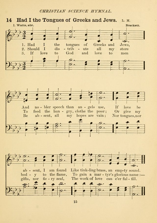 Christian Science Hymnal page 24