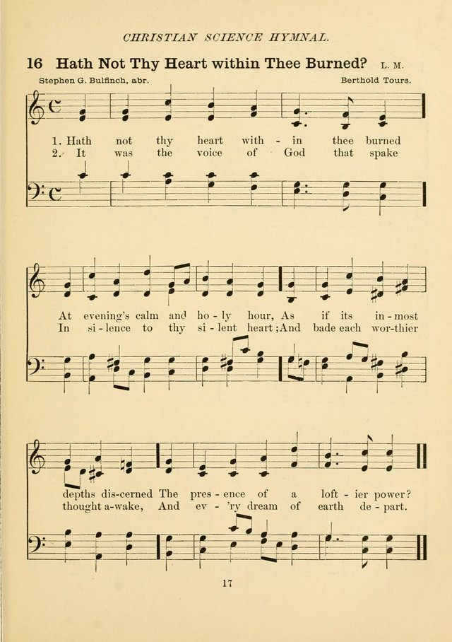 Christian Science Hymnal page 26