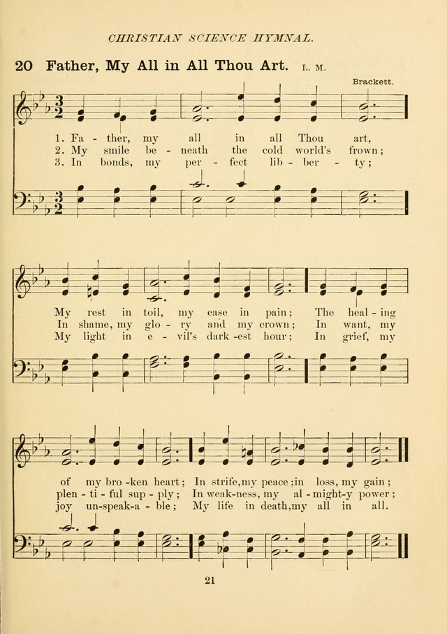 Christian Science Hymnal page 30