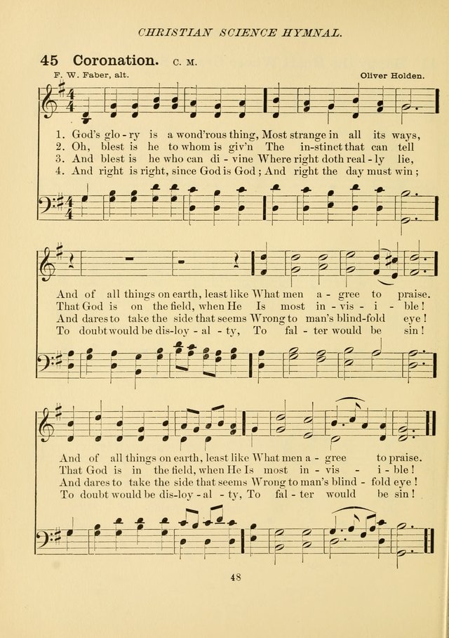 Christian Science Hymnal page 57