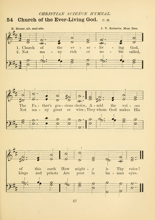 Christian Science Hymnal page 66