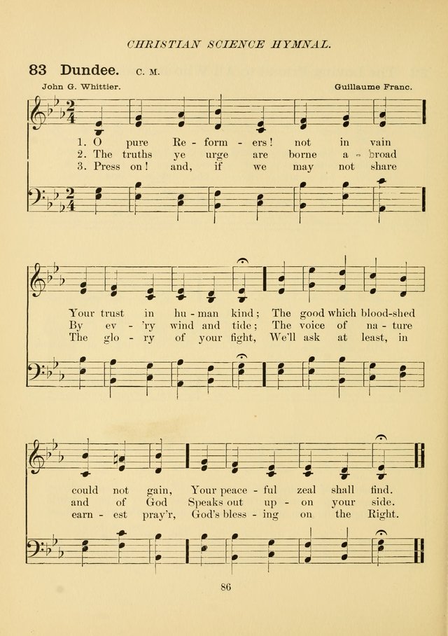 Christian Science Hymnal page 95