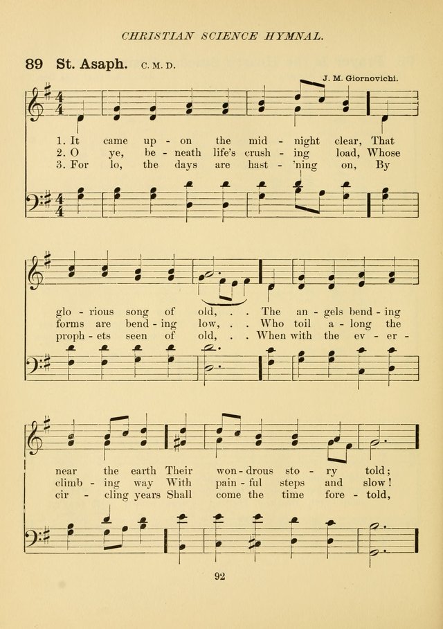 Christian Science Hymnal page 101