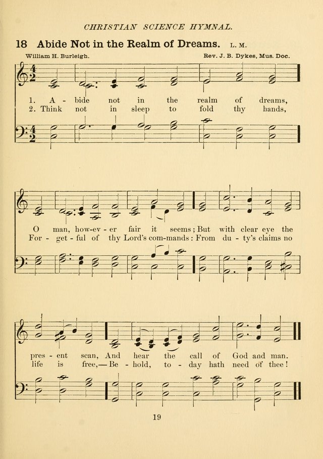 Christian Science Hymnal page 28