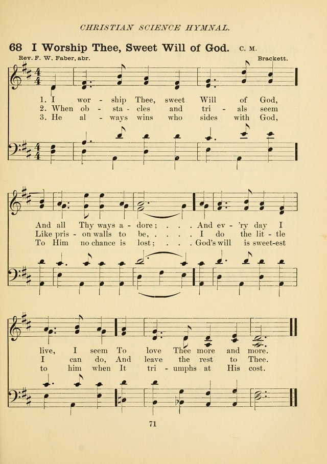 Christian Science Hymnal page 80