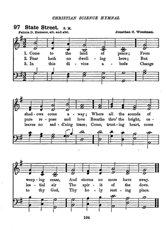 Christian Science Hymnal page 104