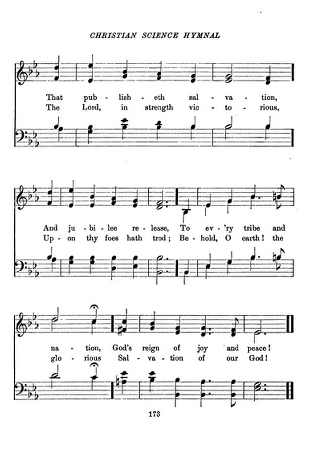 Christian Science Hymnal page 173