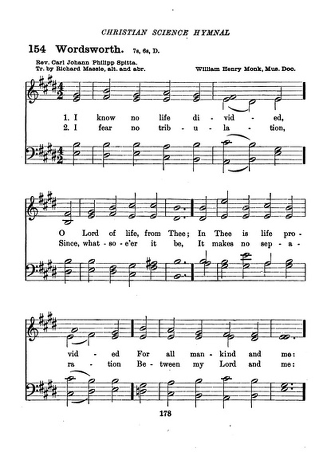 Christian Science Hymnal page 178