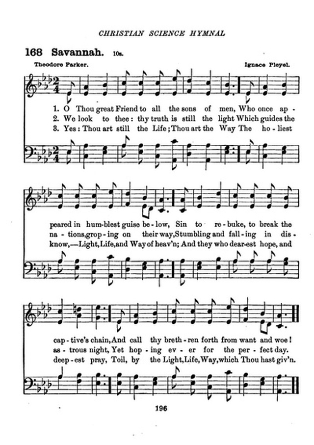 Christian Science Hymnal page 196