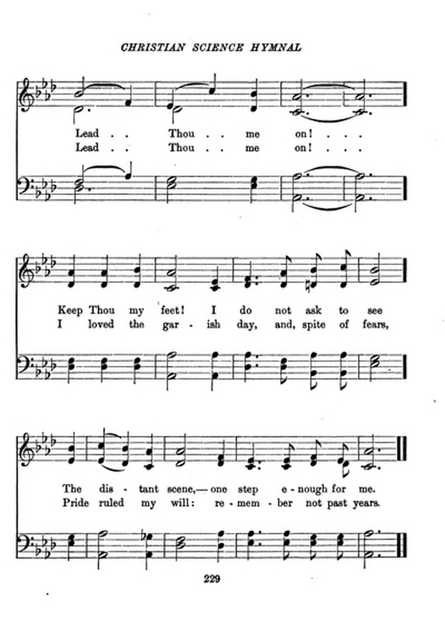 Christian Science Hymnal page 229