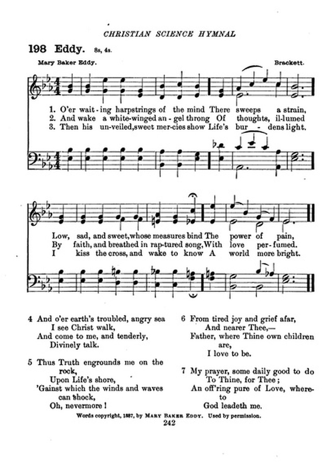 Christian Science Hymnal page 242