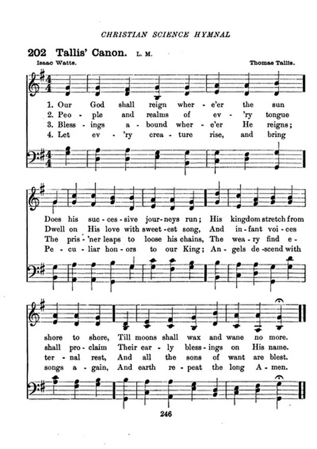 Christian Science Hymnal page 246