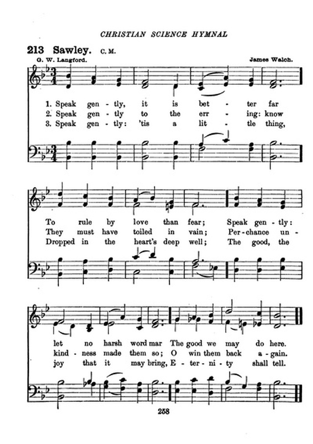 Christian Science Hymnal page 258